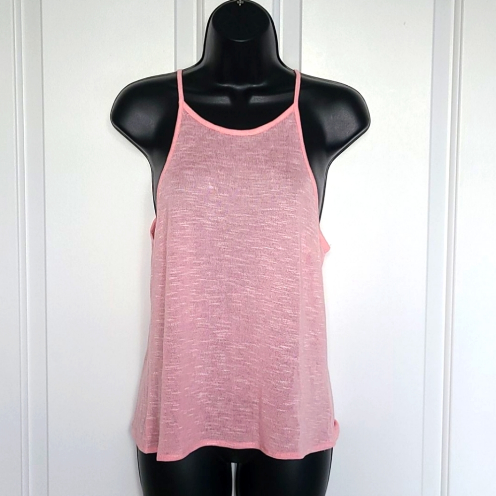 Pure Hype Casual  Pink Tank Top  S